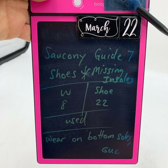 Saucony Running Shoes Women 8 Athletic Workout Training Guide 7 *Missing Insoles - Picture 10 of 11